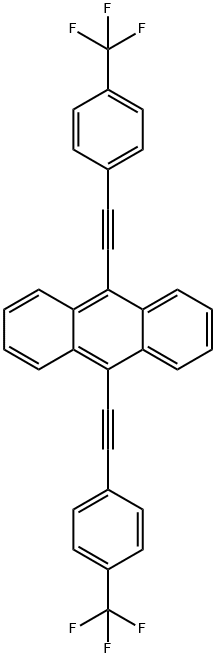 9,10-BIS(4-TRIFLUOROMETHYLPHENYLETHYNYL)ANTHRACENE