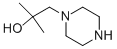 1-Piperazineethanol,-alpha-,-alpha--dimethyl-(9CI) Structural