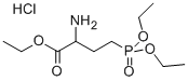 (D,L)-(+/-)-2-AMINO-4-(DIETHYLPHOSPHONO)BUTANOIC ACID, ETHYL ESTER, HYDROCHLORIDE