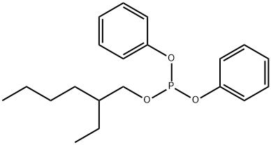 2-ETHYLHEXYL DIPHENYL PHOSPHITE Structural Picture