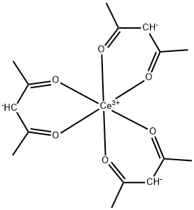 CERIUM ACETYL ACETONATE Structural