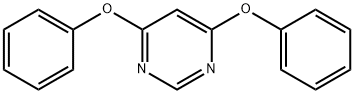 Pyrimidine, 4,6-diphenoxy- (9CI) Structural
