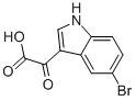 2-(5-BROMO-1H-INDOL-3-YL)-2-OXOACETIC ACID Structural