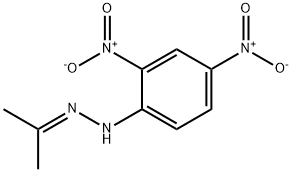 ACETONE 2,4-DINITROPHENYLHYDRAZONE Structural