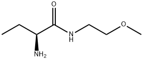 S-2-Amino-N-(2-methoxyethyl)butyramide Structural