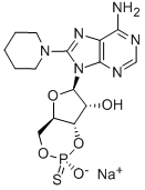 8-PIPERIDINOADENOSINE-3',5'-CYCLIC MONOPHOSPHOROTHIOATE, SP-ISOMER SODIUM SALT