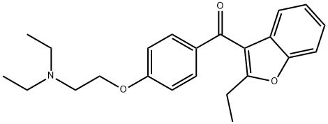 Etabenzarone Structural