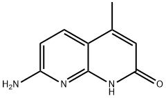 7-amino-4-methyl-1,8-naphthyridin-2-ol Structural