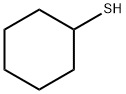 Cyclohexyl mercaptan Structural