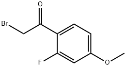 2-BROMO-1-(2-FLUORO-4-METHOXYPHENYL)ETHANONE