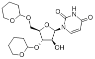 1-(3,5-BIS-O-(TETRAHYDRO-2H-PYRAN-2-YL)-BETA-D-ARABINOFURANOSYL)-2,4(1H,3H)-PYRIMIDINEDIONE