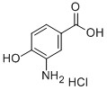 3-Amino-4-hydroxybenzoic acid hydrochloride Structural