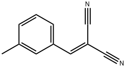 2-(3-METHYLBENZYLIDENE)-MALONONITRILE Structural