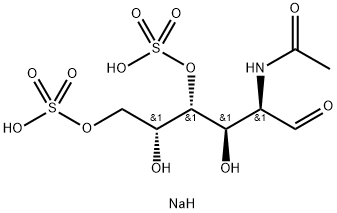 N-Acetyl-D-galactosamine-4,6-di-O-sulphatesodiumsalt Structural