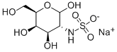 D-GALACTOSAMINE-2-N-SULFATE, SODIUM SALT Structural
