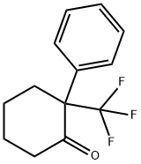 2-PHENYL-2-TRIFLUOROMETHYLCYCLOHEXANONE Structural