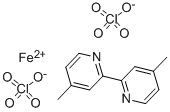 4,4'-DIMETHYL-2,2'-BIPYRIDINE FERROUS PERCHLORATE Structural