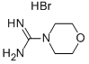 MORPHOLINOFORMAMIDINE HYDROBROMIDE Structural