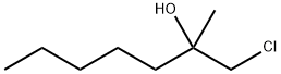 1-CHLORO-2-METHYL-2-HEPTANOL Structural