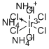 AMMONIUM HEXACHLOROIRIDATE (III) Structural