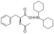 2(S)-ACETYLTHIO-BENZENEPROPANOIC ACID N-CYCLOHEXYLCYCLOHEXANAMINE