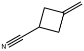 3-Methylenecyclobutanecarbonitrile Structural