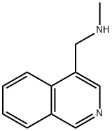 N-METHYL-(ISOQUINOLIN-4-YLMETHYL)AMINE Structural