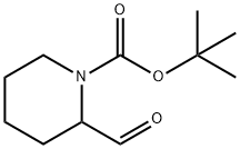 2-FORMYL-PIPERIDINE-1-CARBOXYLIC ACID TERT-BUTYL ESTER Structural