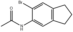 N-(5-BROMO-2,3-DIHYDRO-1H-INDEN-6-YL)ACETAMIDE