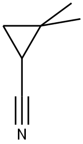 2,2-DIMETHYLCYCLOPROPYL CYANIDE Structural