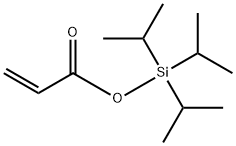 Triisopropylsilyl acrylate Structural