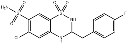 paraflutizide Structural