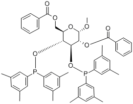 METHYL-ALPHA-D-GLUCOPYRANOSIDE-2,6-DIBENZOATE-3,4-DI(BIS(3,5-DIMETHYLPHENYL)PHOSPHINITE)