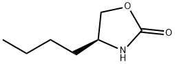 (4S)-4-Butyl-2-oxazolidinone Structural