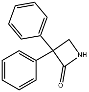 3,3-DIPHENYL-2-AZETIDINONE Structural