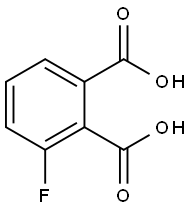 3-Fluorophthalic acid Structural