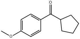 CYCLOPENTYL 4-METHOXYPHENYL KETONE Structural