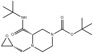 [R-(R*,S*)]-3-tert-Butylcarbamoyl-4-oxiranylmethyl-piperazine-1-carboxylic acid tert-butyl ester