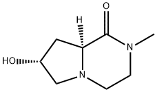 Pyrrolo[1,2-a]pyrazin-1(2H)-one, hexahydro-7-hydroxy-2-methyl-, (7R-cis)- (9CI) Structural