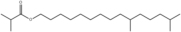 rac 10,14-Dimethylpentadecyl Isobutyrate Structural