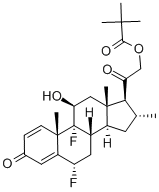 DIFLUCORTOLONE PIVALATE Structural