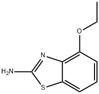 2-Benzothiazolamine,4-ethoxy-(9CI) Structural