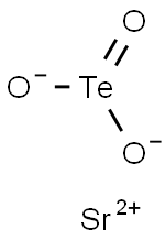 STRONTIUM TELLURITE Structural