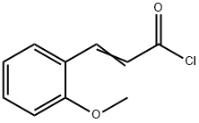 O-METHOXYCINNAMOYL CHLORIDE Structural