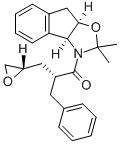 N-[N,O-ISOPROPYLIDENE-(2R)-HYDROXY INDAN-(1S)-YL]-(2R)-BENZYL-(4S,5)-EPOXY PENTANAMIDE Structural