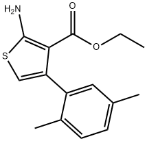 2-AMINO-4-(2,5-DIMETHYL-PHENYL)-THIOPHENE-3-CARBOXYLIC ACID ETHYL ESTER