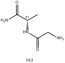 H-GLY-BETA-ALA-NH2 HCL Structural