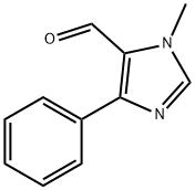 1-METHYL-4-PHENYL-1H-IMIDAZOLE-5-CARBALDEHYDE Structural