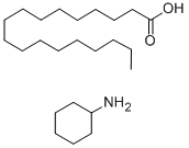 cyclohexylammonium stearate Structural