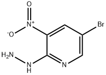 5-Bromo-2-hydrazino-3-nitropyridine Structural